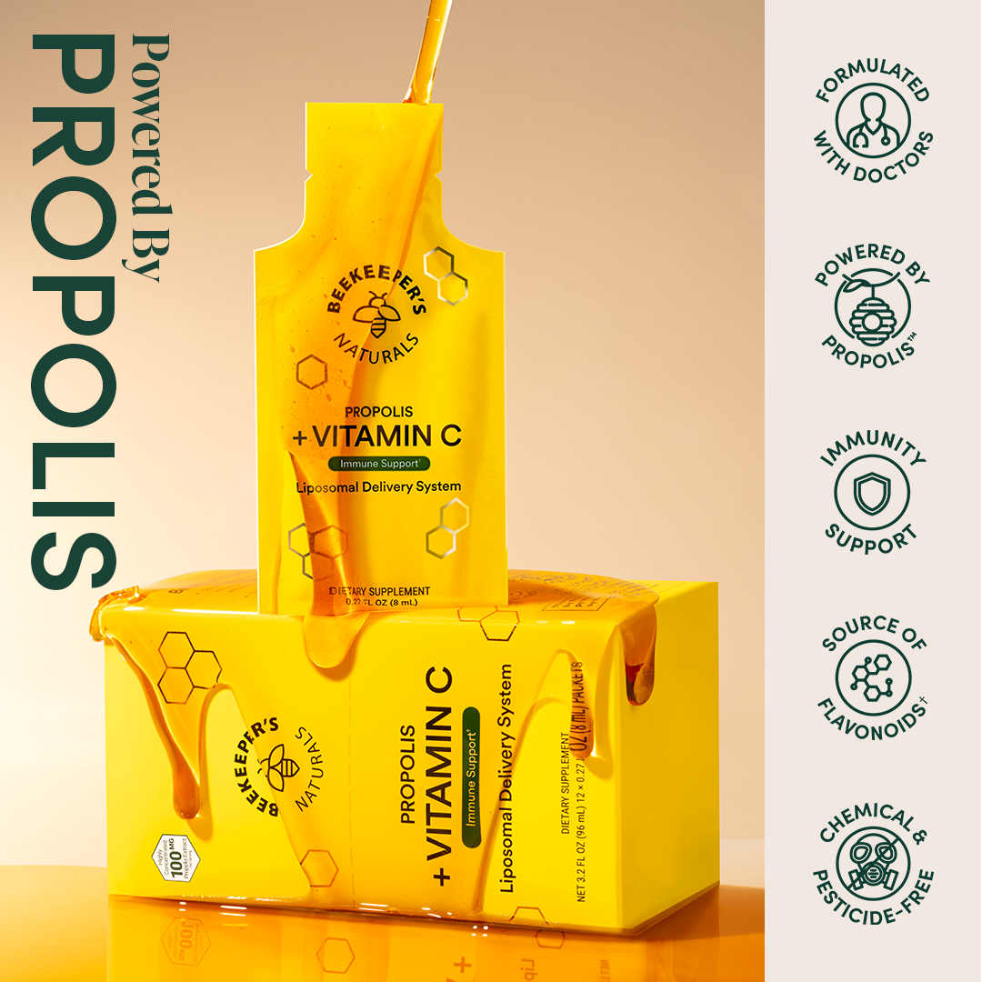 Propolis + Vitamin C Liposomal - 12 Pack