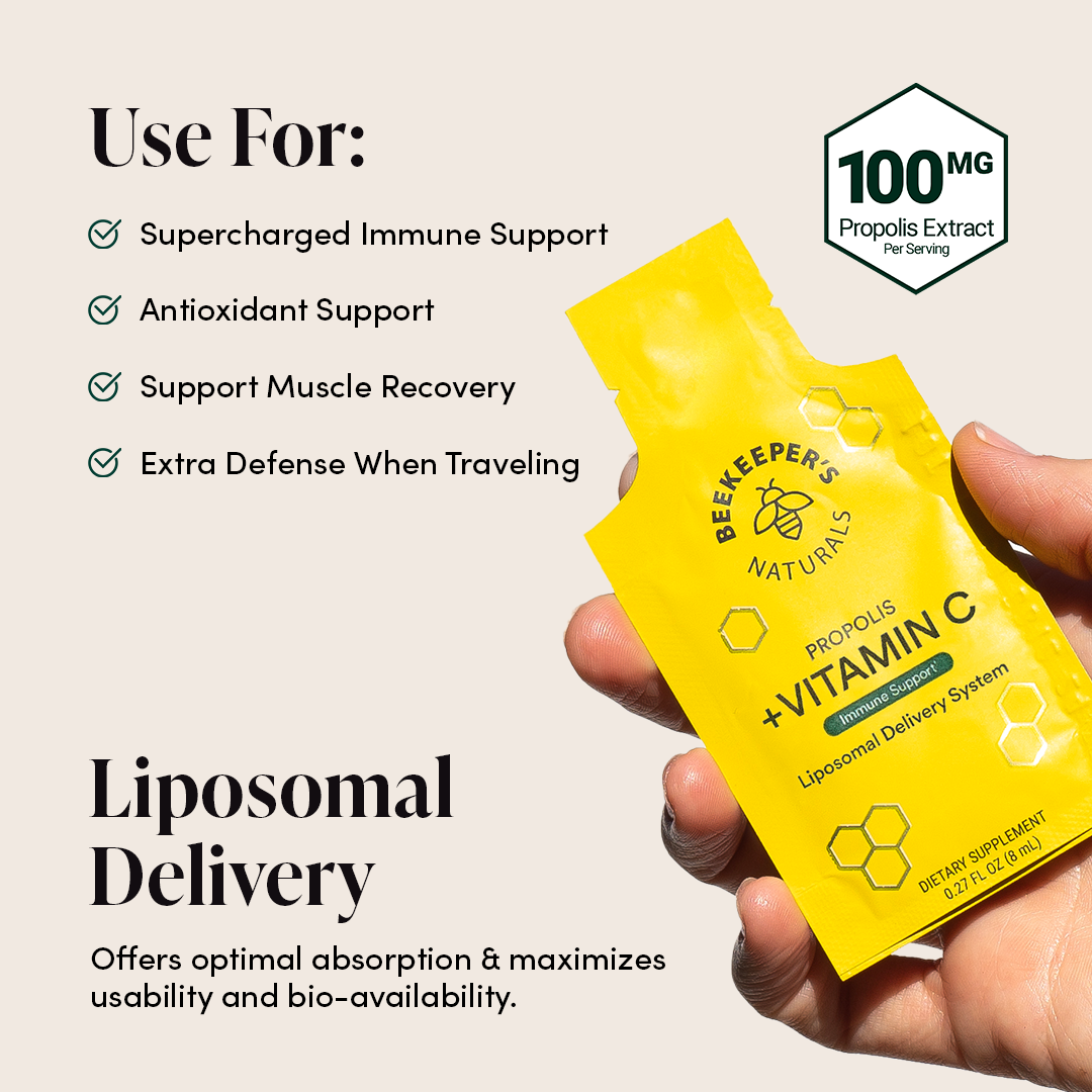 Propolis + Vitamin C Liposomal - 12 Pack