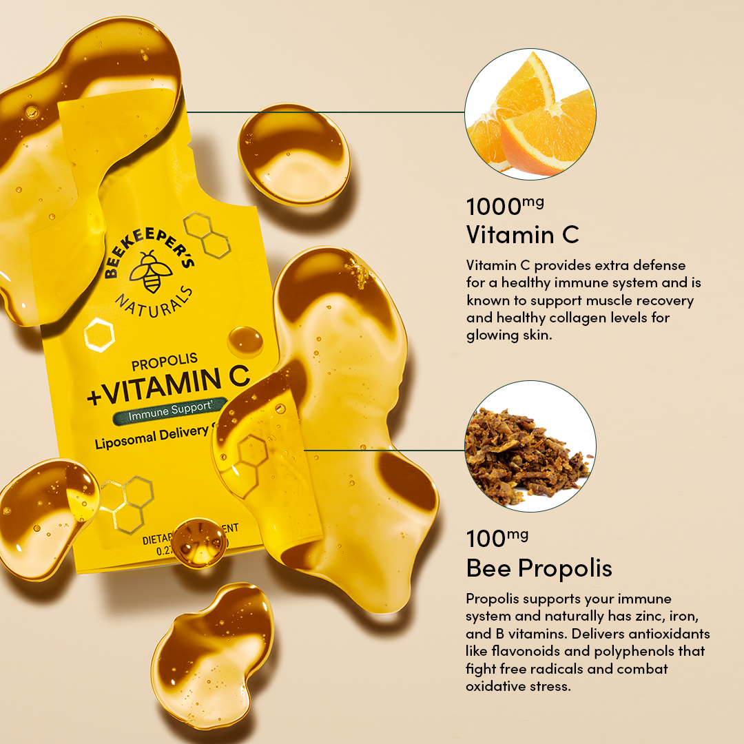 Propolis + Vitamin C Liposomal - 12 Pack