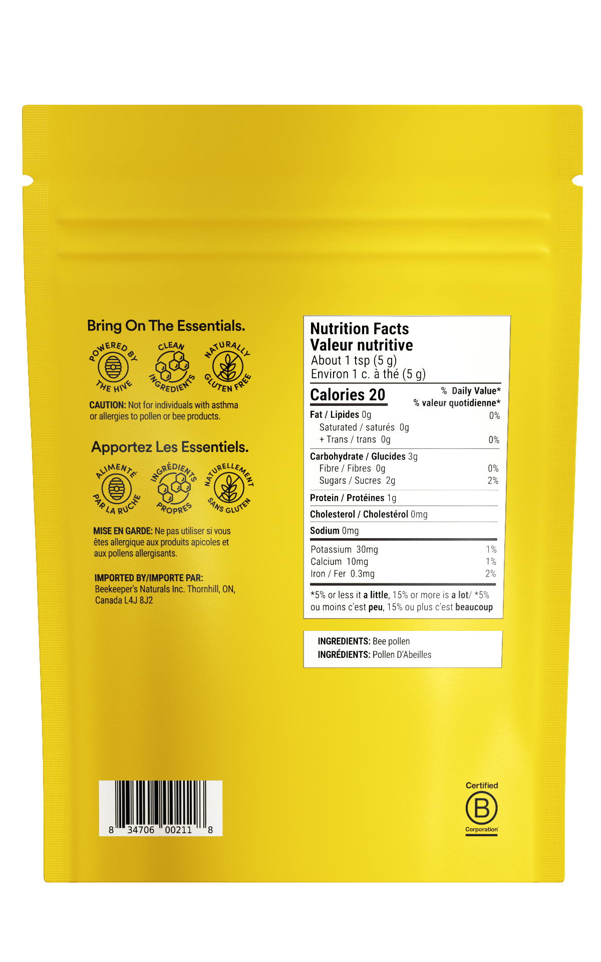 Raw Bee Pollen