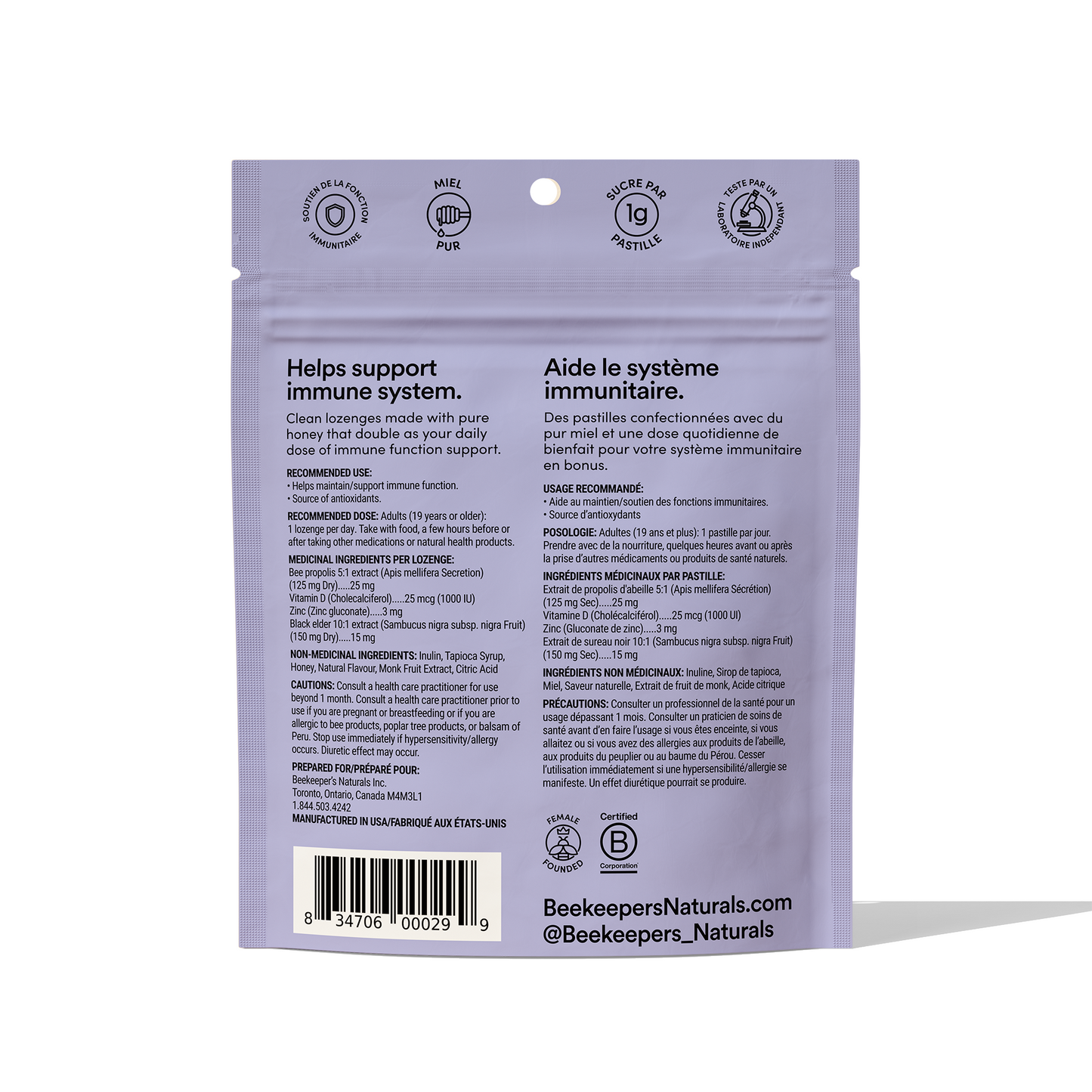 Elderberry Propolis Lozenges